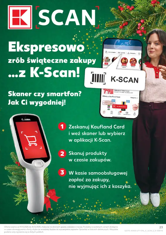 Kaufland - gazetka promocyjna Oferta Kaufland od środy 10.12 do wtorku 16.12 - strona 23