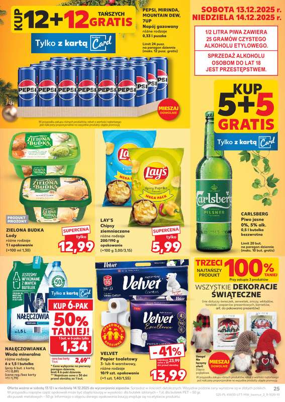 Kaufland - gazetka promocyjna Oferta Kaufland od środy 10.12 do wtorku 16.12 - strona 25