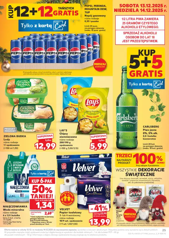 Kaufland - gazetka promocyjna Oferta Kaufland od środy 10.12 do wtorku 16.12 - strona 25