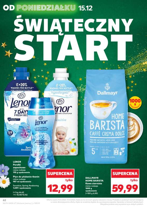 Kaufland - gazetka promocyjna Oferta Kaufland od środy 10.12 do wtorku 16.12 - strona 62