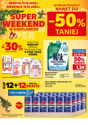 Kaufland - gazetka promocyjna Oferta Kaufland - SUPER WEEKEND od soboty 13.12 do niedzieli 14.12 - strona 2