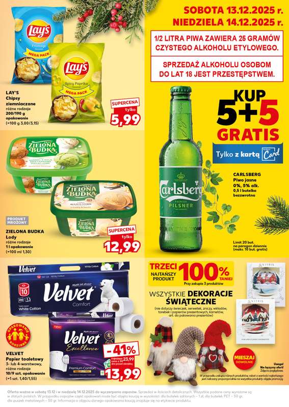 Kaufland - gazetka promocyjna Oferta Kaufland - SUPER WEEKEND od soboty 13.12 do niedzieli 14.12 - strona 3