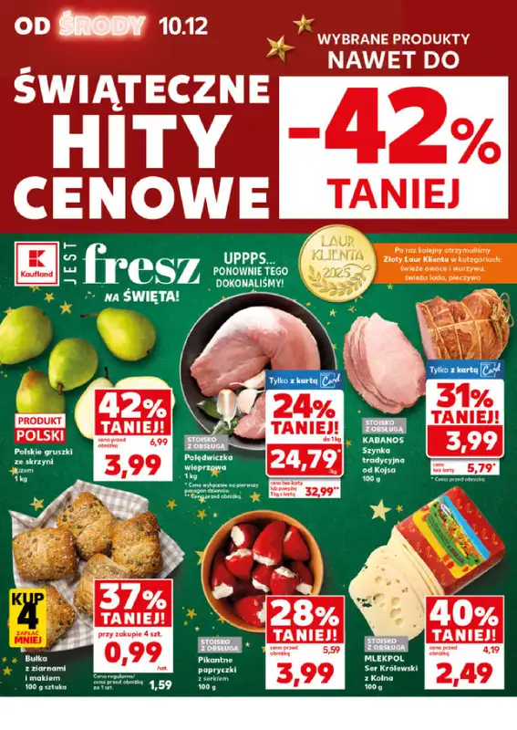 Kaufland - gazetka promocyjna Mocny Start od poniedziałku 15.12 do wtorku 16.12 - strona 10
