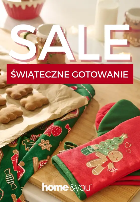 home&you - gazetka promocyjna Świąteczne gotowanie SALE od piątku 12.12 do niedzieli 21.12