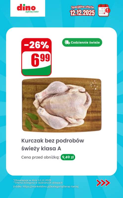 Dino - gazetka promocyjna Specjalna oferta na 12.12.2025 - promocje spoza gazetki od piątku 12.12 do piątku 12.12 - strona 3