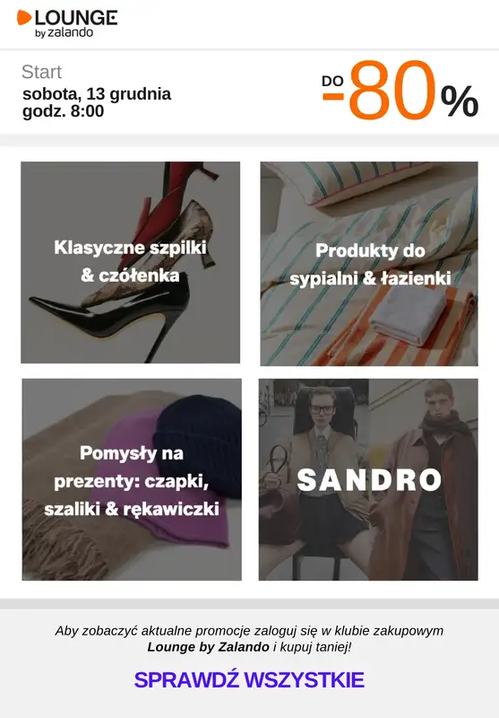 Lounge by Zalando - gazetka promocyjna Do -80% promocje na wybrane marki na WEEKEND! od soboty 13.12 do niedzieli 14.12 - strona 8