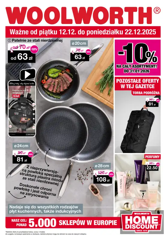 Woolworth - gazetka promocyjna Gazetka  