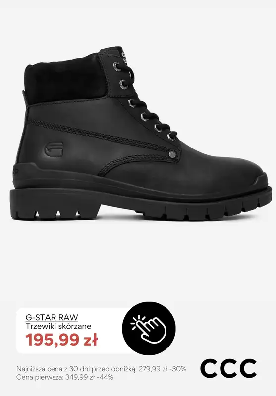 CCC - gazetka promocyjna Wyprzedaż na wszystkie botki, trzewiki i kozaki od piątku 12.12  - strona 12