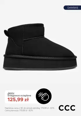 CCC - gazetka promocyjna Wyprzedaż na wszystkie botki, trzewiki i kozaki od piątku 12.12  - strona 4