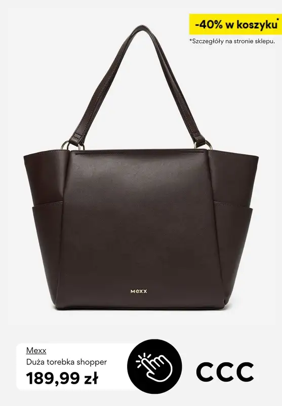 CCC - gazetka promocyjna Torebki w supercenach od soboty 13.12  - strona 6