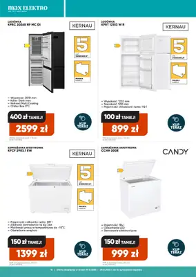 Max Elektro - gazetka promocyjna Gazetka od poniedziałku 15.12 do poniedziałku 29.12 - strona 16
