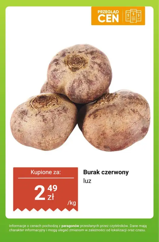 Biedronka - gazetka promocyjna Owoce i warzywa - przegląd cen   - strona 2