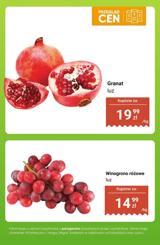 Biedronka - gazetka promocyjna Owoce i warzywa - przegląd cen od poniedziałku 15.12 do soboty 20.12 - strona 5