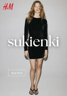H&M - gazetka promocyjna Sukienki na specjalne okazje i na co dzień od soboty 13.12 