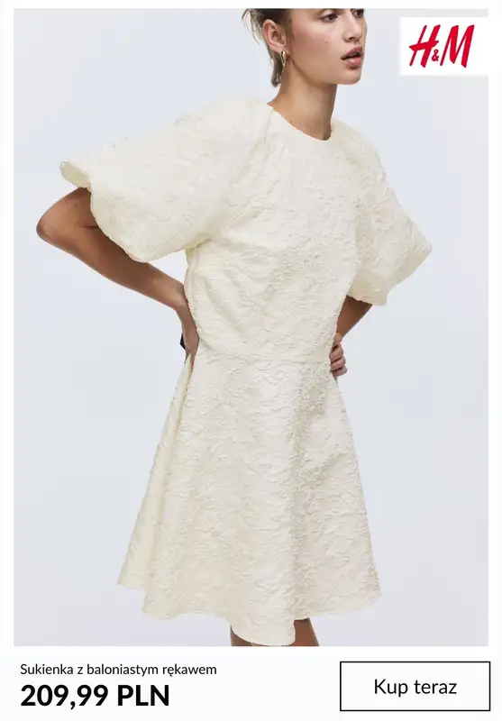 H&M - gazetka promocyjna Sukienki na specjalne okazje i na co dzień   - strona 3