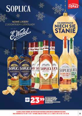 TOPAZ - gazetka promocyjna Alkohole na Święta/Sylwester 15.12.-31.12.2025 od poniedziałku 15.12 do środy 31.12 - strona 11