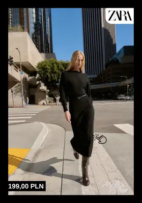 Zara - gazetka promocyjna Czarne sukienki – klasyka stylu od piątku 12.12  - strona 2