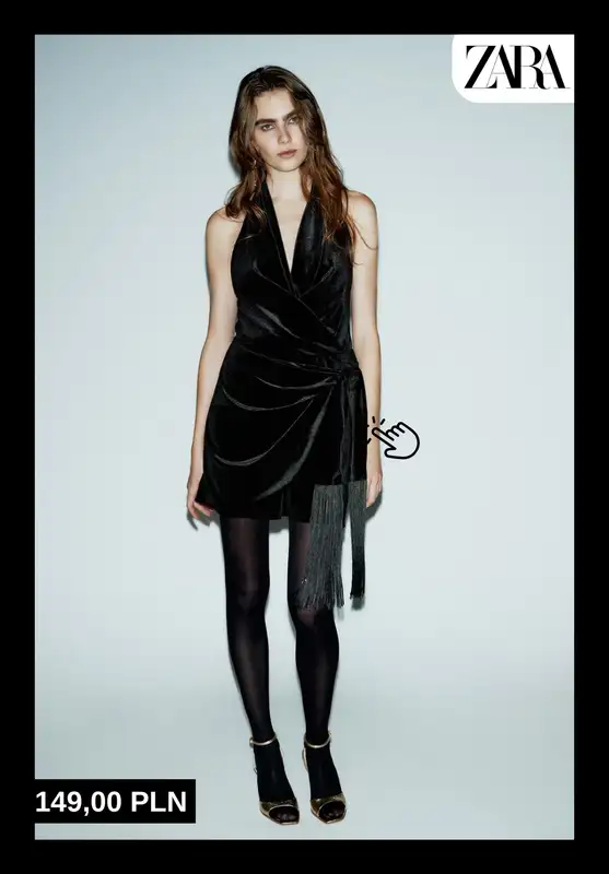 Zara - gazetka promocyjna Czarne sukienki – klasyka stylu od piątku 12.12  - strona 3