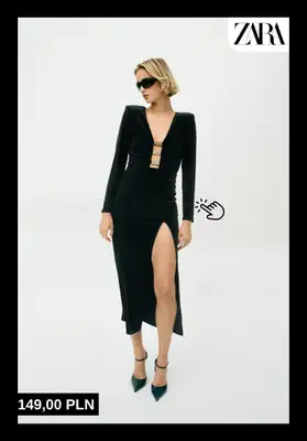 Zara - gazetka promocyjna Czarne sukienki – klasyka stylu od piątku 12.12  - strona 6