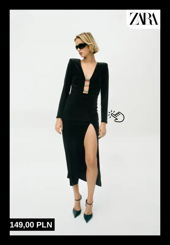 Zara - gazetka promocyjna Czarne sukienki – klasyka stylu od piątku 12.12  - strona 6