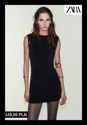 Zara - gazetka promocyjna Czarne sukienki – klasyka stylu od piątku 12.12  - strona 7