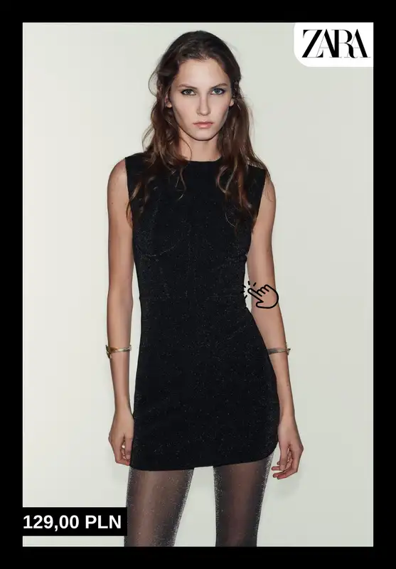 Zara - gazetka promocyjna Czarne sukienki – klasyka stylu od piątku 12.12  - strona 7