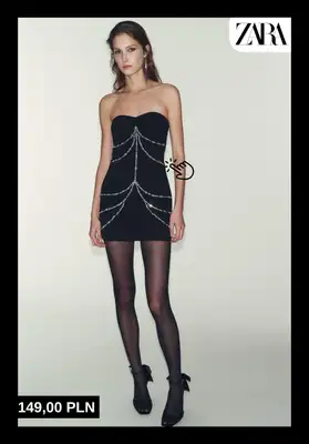 Zara - gazetka promocyjna Czarne sukienki – klasyka stylu od piątku 12.12  - strona 10