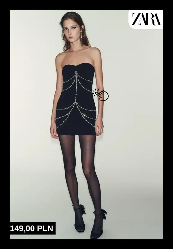 Zara - gazetka promocyjna Czarne sukienki – klasyka stylu od piątku 12.12  - strona 10