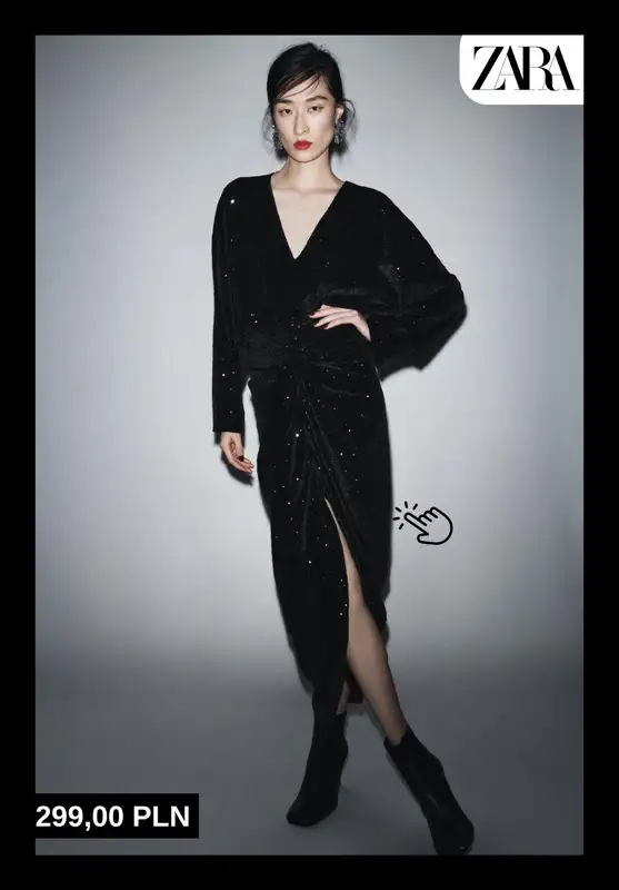 Zara - gazetka promocyjna Czarne sukienki – klasyka stylu od piątku 12.12  - strona 4