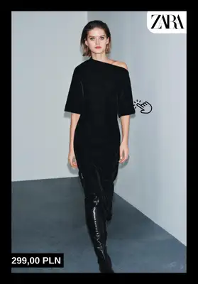 Zara - gazetka promocyjna Czarne sukienki – klasyka stylu od piątku 12.12  - strona 8