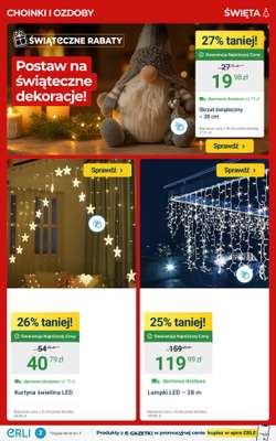 ERLI - gazetka promocyjna ŚWIĄTECZNE DEKORACJE – taniej! od piątku 12.12 do niedzieli 14.12 - strona 2