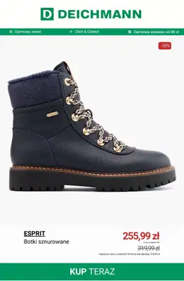 Deichmann - gazetka promocyjna Buty marki ESPRIT od soboty 13.12  - strona 9