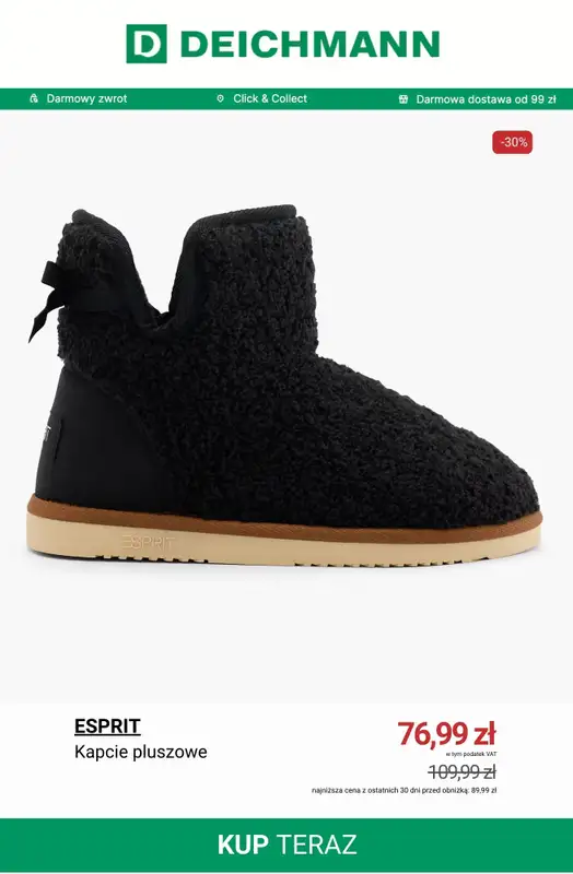 Deichmann - gazetka promocyjna Buty marki ESPRIT   - strona 3