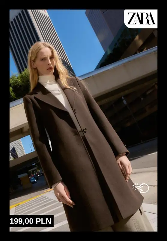 Zara - gazetka promocyjna Płaszcze & sztuczne futra damskie od soboty 13.12  - strona 4
