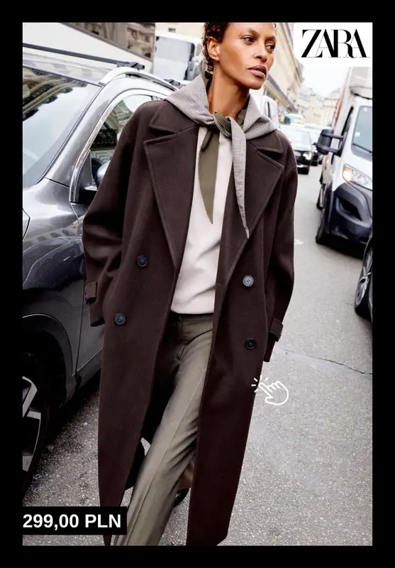 Zara - gazetka promocyjna Płaszcze & sztuczne futra damskie od soboty 13.12  - strona 8