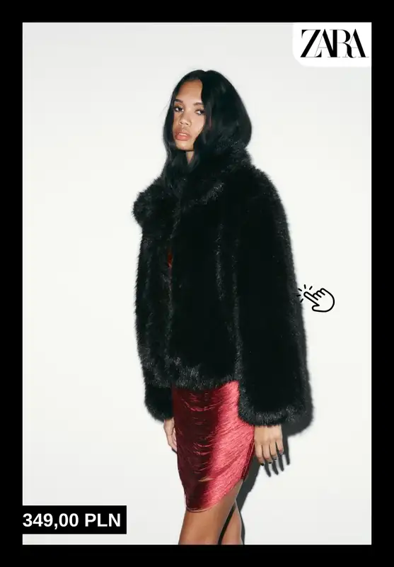Zara - gazetka promocyjna Płaszcze & sztuczne futra damskie   - strona 3