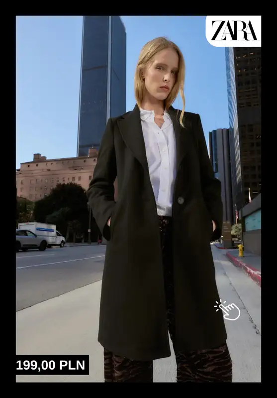 Zara - gazetka promocyjna Płaszcze & sztuczne futra damskie od soboty 13.12  - strona 6