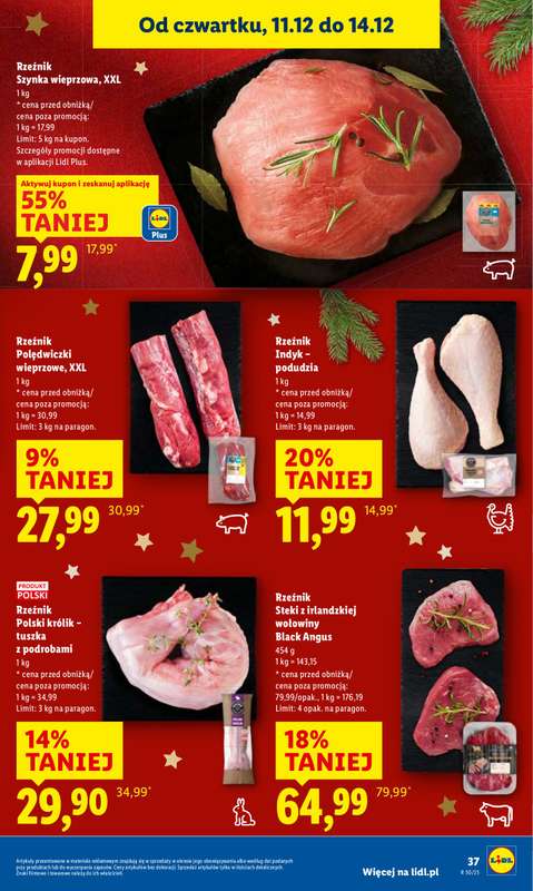 Lidl - gazetka promocyjna Oferta od czwartku od czwartku 11.12 do niedzieli 14.12 - strona 39
