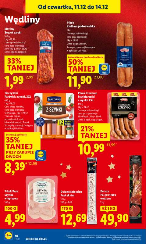 Lidl - gazetka promocyjna Oferta od czwartku od czwartku 11.12 do niedzieli 14.12 - strona 42