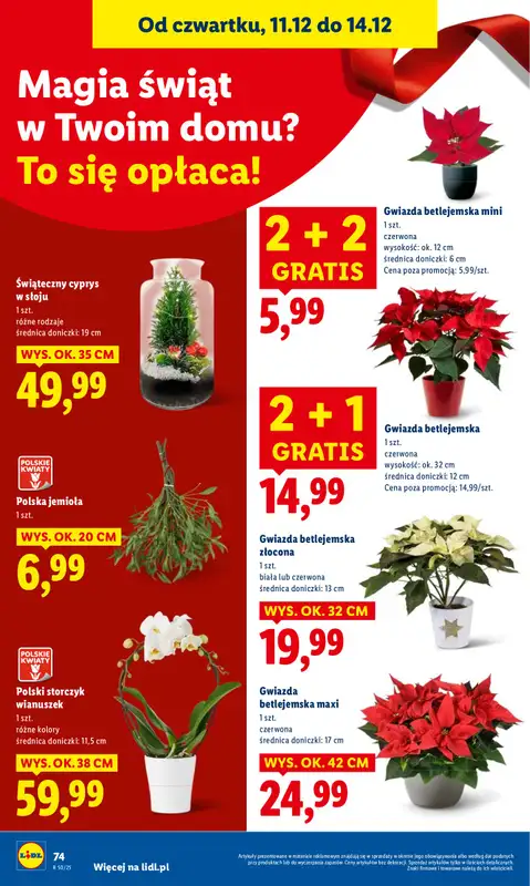 Lidl - gazetka promocyjna Oferta od czwartku od czwartku 11.12 do niedzieli 14.12 - strona 76