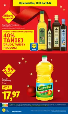 Lidl - gazetka promocyjna Oferta od czwartku od czwartku 11.12 do niedzieli 14.12 - strona 20
