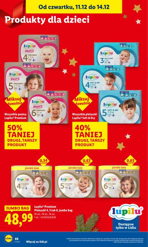 Lidl - gazetka promocyjna Oferta od czwartku od czwartku 11.12 do niedzieli 14.12 - strona 70