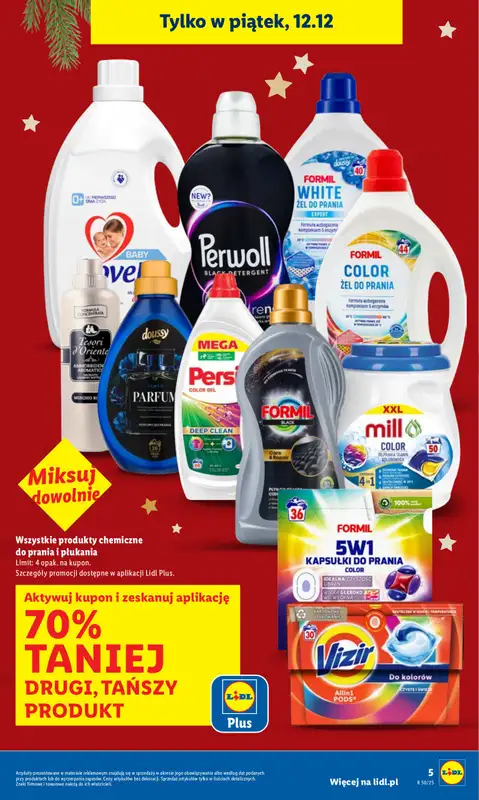 Lidl - gazetka promocyjna Oferta od czwartku od czwartku 11.12 do niedzieli 14.12 - strona 5