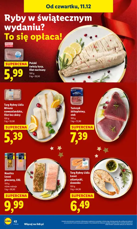 Lidl - gazetka promocyjna Oferta od czwartku od czwartku 11.12 do niedzieli 14.12 - strona 44
