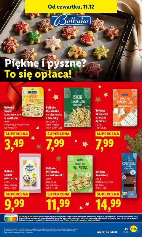 Lidl - gazetka promocyjna Oferta od czwartku od czwartku 11.12 do niedzieli 14.12 - strona 47