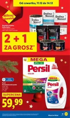 Lidl - gazetka promocyjna Oferta od czwartku od czwartku 11.12 do niedzieli 14.12 - strona 25