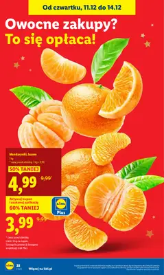 Lidl - gazetka promocyjna Oferta od czwartku od czwartku 11.12 do niedzieli 14.12 - strona 30