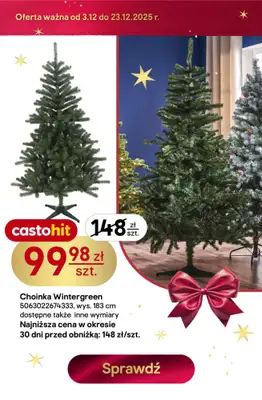 Castorama - gazetka promocyjna W teorii Święta, w praktyce najlepsze oferty od piątku 12.12 do wtorku 23.12 - strona 8