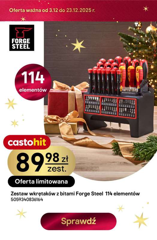 Castorama - gazetka promocyjna W teorii Święta, w praktyce najlepsze oferty od piątku 12.12 do wtorku 23.12 - strona 10