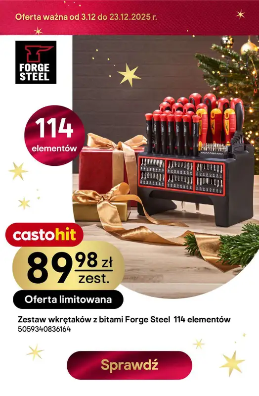 Castorama - gazetka promocyjna W teorii Święta, w praktyce najlepsze oferty od piątku 12.12 do wtorku 23.12 - strona 10